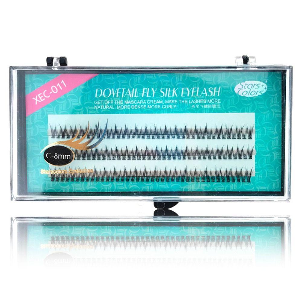 Handmade DIY Natural Long Individual Eyelashes Grafting Eyelashes Premade Volume Fan Eyelashes