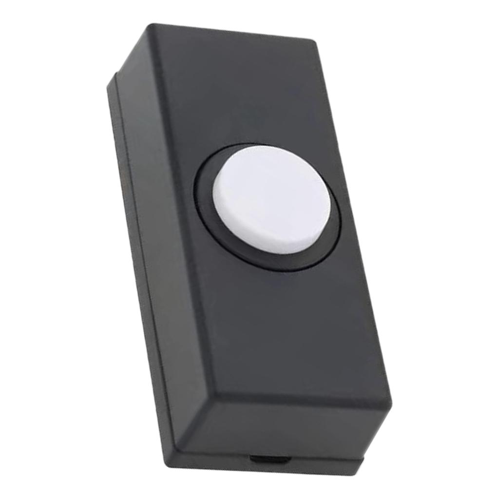 Проводка Дверные звонки Кнопки Настенные выключатели дверных звонков Пластиковая жесткая проводка Нажимная кнопка Подсвеченная кнопка дверного звонка