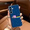 Милый чехол-котик N-Nyan -C- для Samsung Galaxy A71,A70,A52,A51,A40,A30 Прозрачная крышка