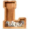 Wooden Alphabet Letters Set – 26 Letters Decorative Coins & Cartoon Storage Ornament