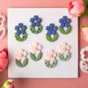 Clay Cutter Leaf Flower Shape Clay Earring Molds for Earrings Making Clay Earring Cutter Tool for Jewelry Making