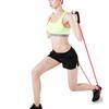 Resistance Stretch Rubber Band Training Rope Tube Workout Fitness Exercise for Yoga Gym Red