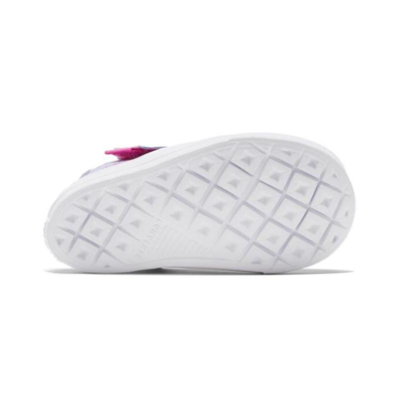 Converse Детские летние сандалии для ходьбы All Star Superplay, дышащие, удобные, износостойкие, фиолетово-розовые 770884C
