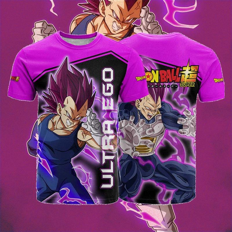 2026 New Adult Men's Dragon Ball NO.10/7 Vegeta 3D Printed Football Jersey T-Shirt Kids Anime T-Shirt Special Football Jersey