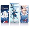 Чехол для телефона Gawr Gura Hololive shark в стиле аниме для Samsung Galaxy A51 A71 A21S A12 A11 A31 A41 A52 A32 5G A72 A01 A02S, прозрачный чехол