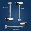 20-40cm Monitor Telescopic Bracket Aluminum Alloy Wall Mounted Stand Extension Monitoring Pole