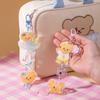 Ключница с милым персонажем Butterbear, 4-уровневый акриловый брелок
