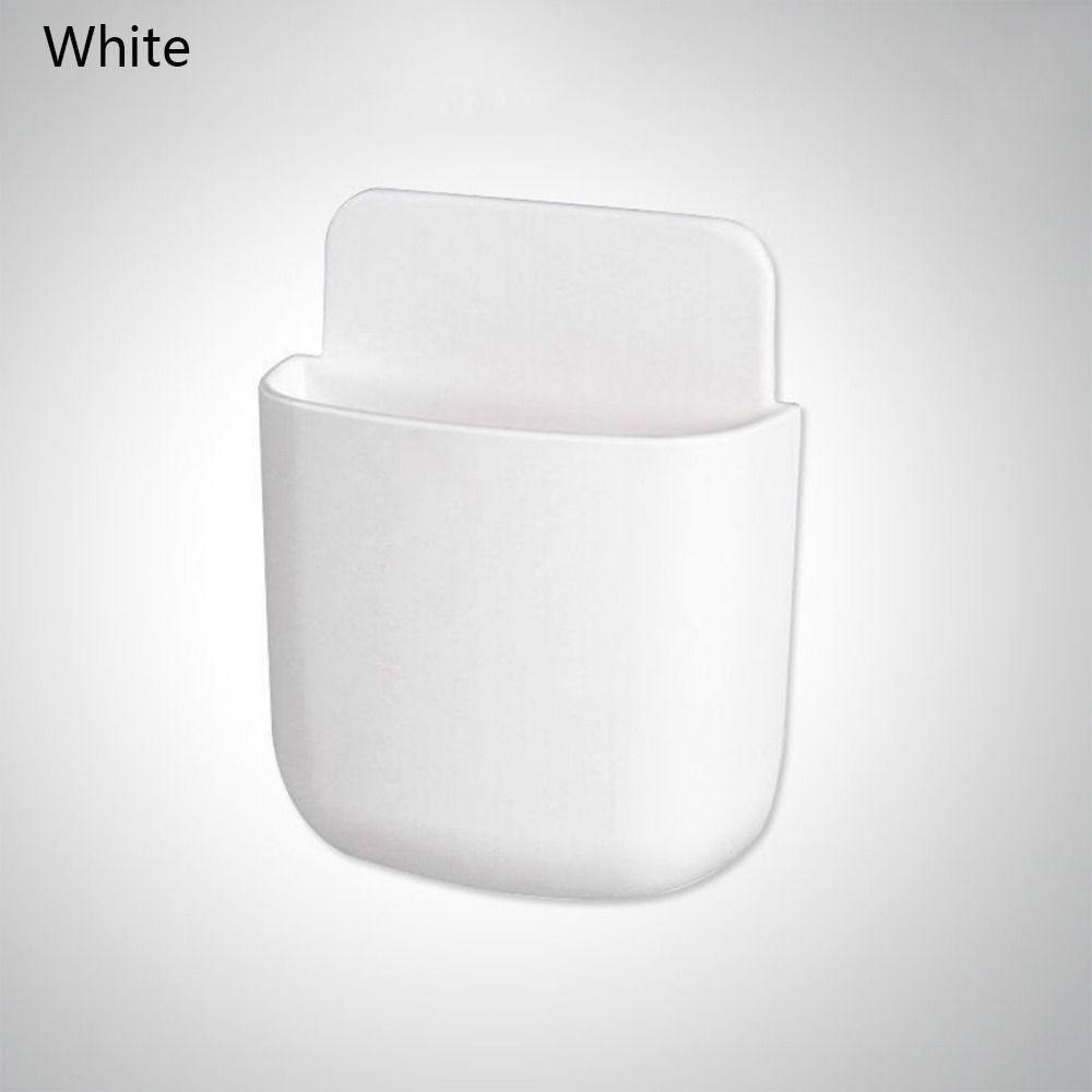 Корпус для настенного монтажа без перфорации Пластиковый держатель для зарядки Новый ящик для хранения пульта дистанционного управления