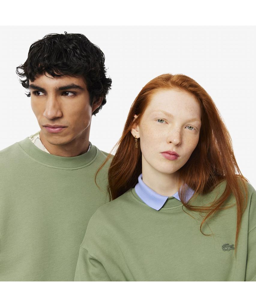 LACOSTE Men'S Loose Fit Crew Neck Pullover Sh7745-55N S86