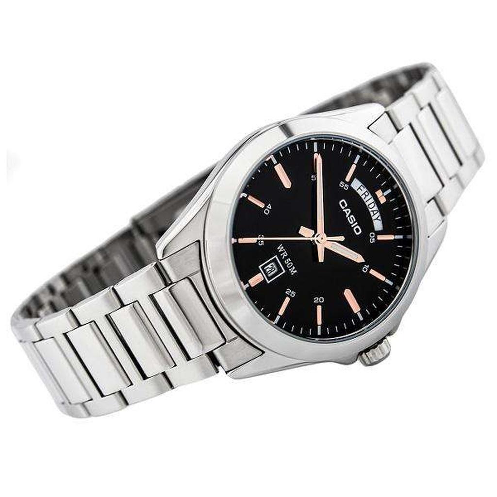 Casio Аналоговые кварцевые часы MTP-1370D-1A2V MTP1370D-1A2V Мужские часы