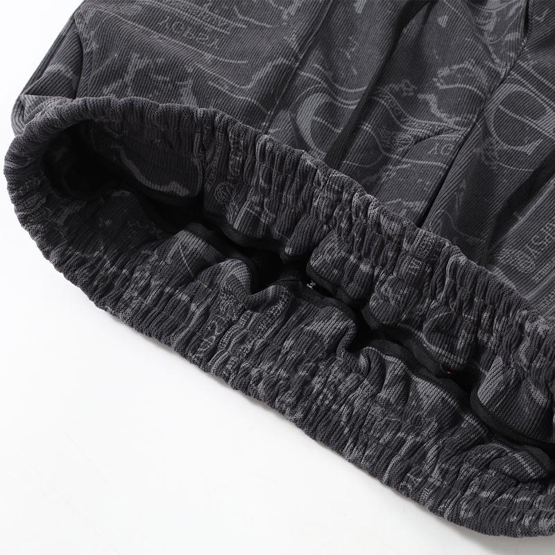 Большие размеры 4XL-10XL Модные мешковатые брюки Мужская одежда Повседневные длинные брюки на резинке