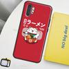 Neko Ramen Japan Cat Anime Case For Samsung Galaxy S10 Plus S8 S9 Note 10 Note 20 S22 S21 Ultra S20 FE Phone Cover