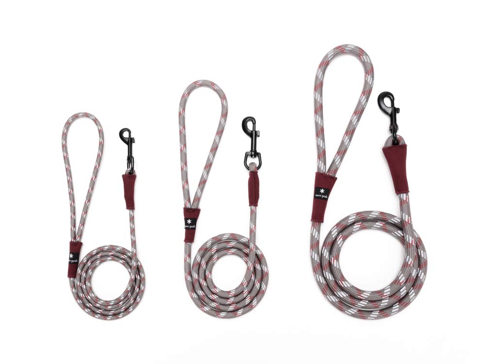Поводок для собак Snow Peak SP Поводок для собак L Длина 150 см x Кемпинг на открытом воздухе 14 мм PT-082R
