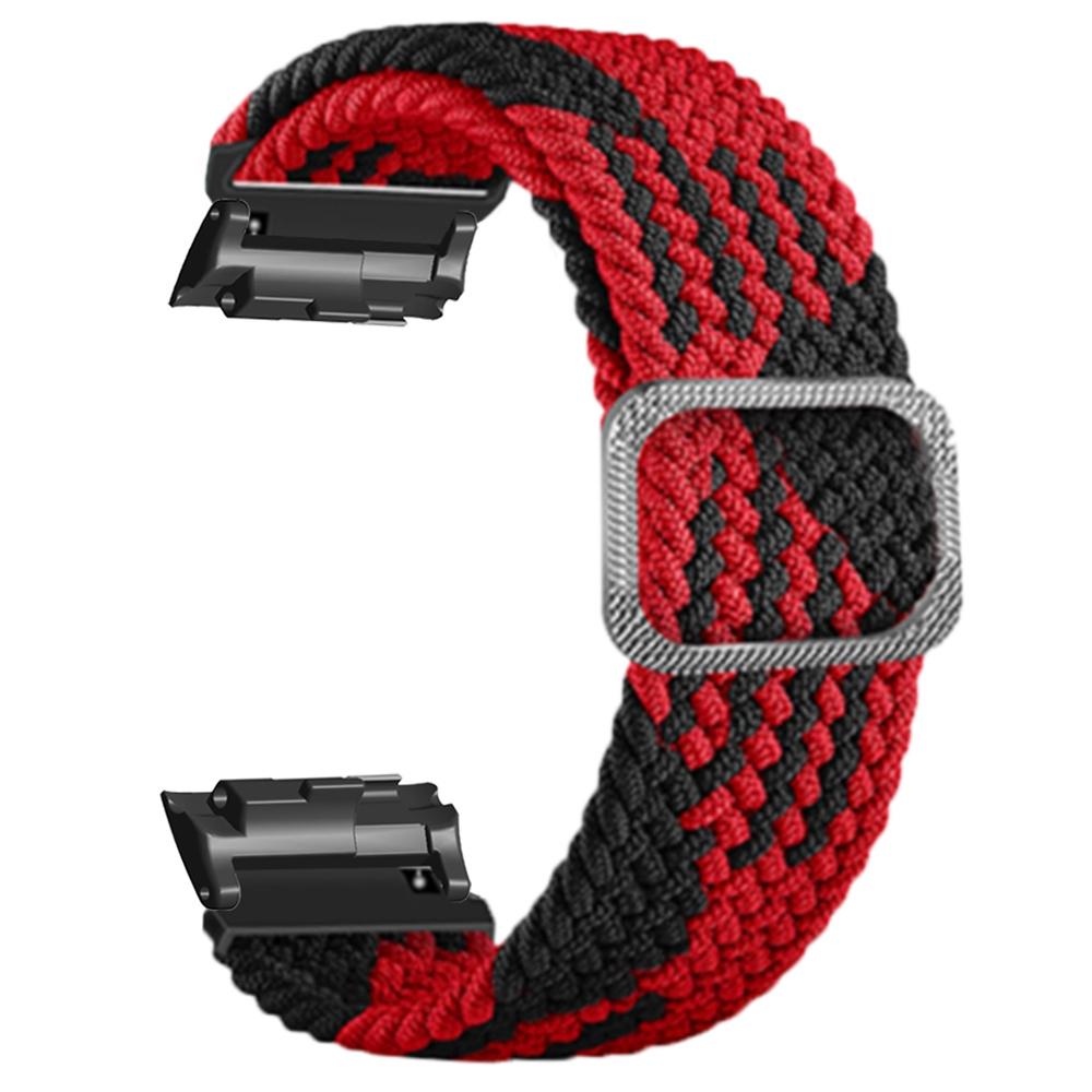 X-shape Rhinestone Decor Alloy Watch Band Wrist Strap for Fitbit Alta HR