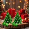 Articulated Christmas Tree Shelf Sitter 3D Printed Christmas Tree Desktop Figurine with Movable Joints Cute Holiday Desk Decor for Room Office