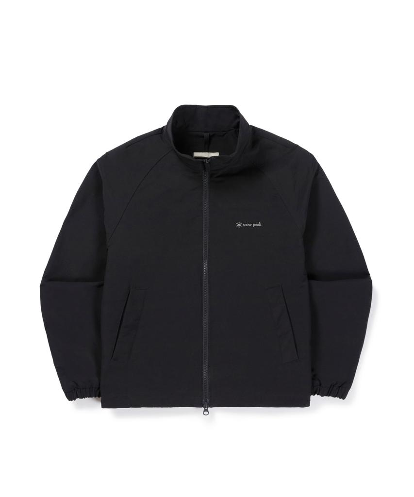 SNOWPEAK APPAREL Женская ветровка Camp Dry с воротником-стойкой (S26Fwfwb63) черный