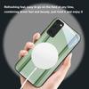 Золотисто-оранжевая рамка Для Magsafe Samsung S25 S25 Edge S25Ultra S8 9 10 20 S21 Pro 22 Plus S23 FE S24 Ultra Стеклянный чехол для телефона