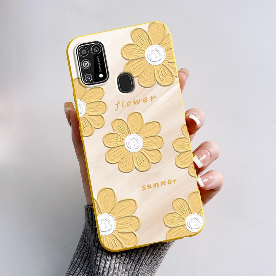 Силиконовый чехол для Samsung M31 M 31 Чехол Милый Кролик Панда Ударопрочный чехол для телефона для Samsung Galaxy M31s M31 s M315F M317F Etui