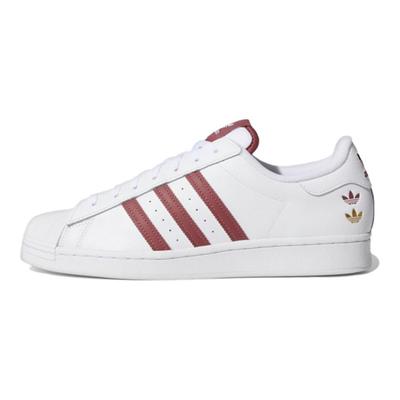 Кроссовки Superstar 'White Quiet Crimson' GY0976