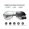 aoron Polarized Night Vision Sunglasses Metal Sunglasses Men's and Women's Fashion Color-changing Glasses Toad Glasses