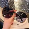 Мужские и женские классические солнцезащитные очки в квадратной оправе, унисекс, металлические антибликовые солнцезащитные очки, очки, роскошный дизайн, очки с линзами Ocean
