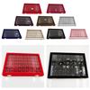 Velvet Stackable Jewelry Display Tray Case for Jewellery Earrings Jewelrys Holders Gray