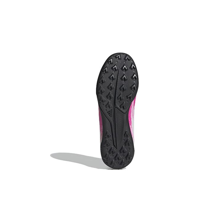 Adidas X 19.3 Slip Resistant Cushioning Abrasion Resistant Low top Kids' Soccer Shoes White Pink Black Kids' EG7174