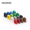 20 шт. Детали MOC 60592 79128 Окно 1 x 2 x 2 Плоская передняя сторона Совместимые кубики DIY Строительные блоки Частицы Детская головоломка Мозговая игрушка Подарок