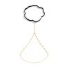 Ingemark Boho Sexy Elastic Band Rhinestone Leg Thigh Chain for Women Summer Bikini Simple Adjustable Body Jewelry Accessories