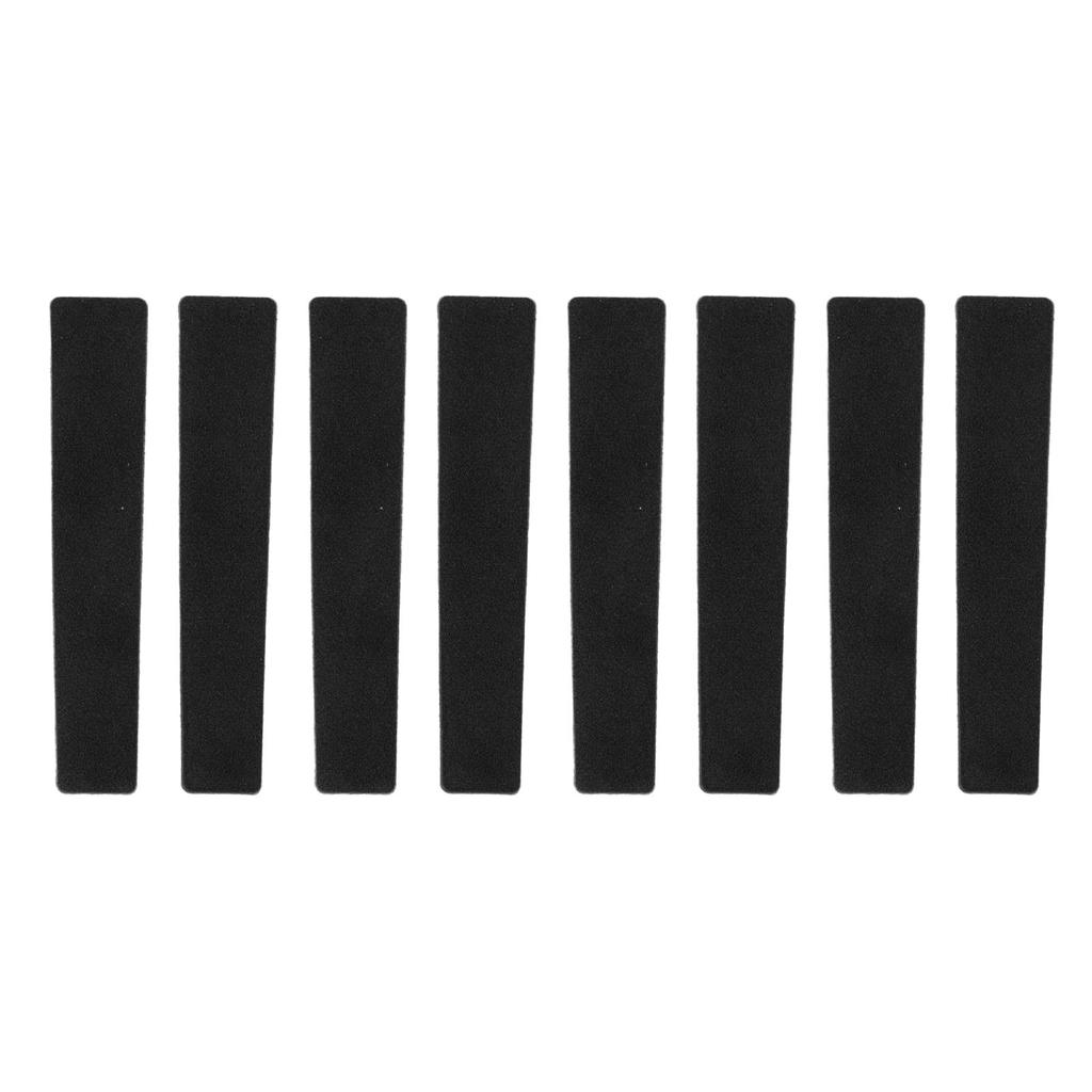 8PCS Archery Sticker Pad PU Fur Anti Slip Bow String Shock Absorbing Silencer Dampener for Recurve