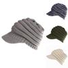Fashionable Women's Messy Bun Beanie With Soft Stretch Knit For Winter Comfort