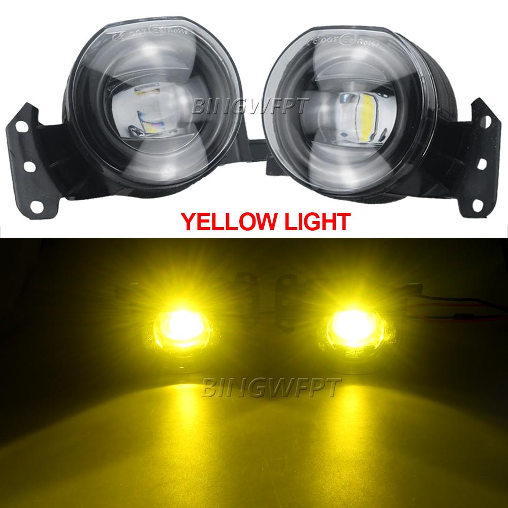 Pair 63176910792 63176910791 Fog Lamp For BMW 5 Series E60 525i 530d 535d LCI M SPORT 2004 - 2008 Car Front Bumper LED Fog Light
