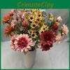 Artificial Head 3 Dahlia Chrysanthemum Bouquet For Wedding Floral Home Decor