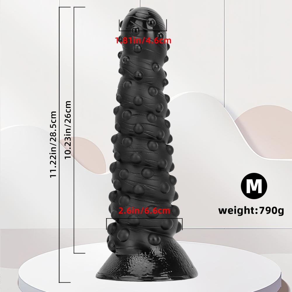 Большая Анальная Пробка с Присоской Резьбовой Мастурбатор Анальный Расширитель Гей Секс-Игрушка Фистинг Большой Член Реалистичный Пенис