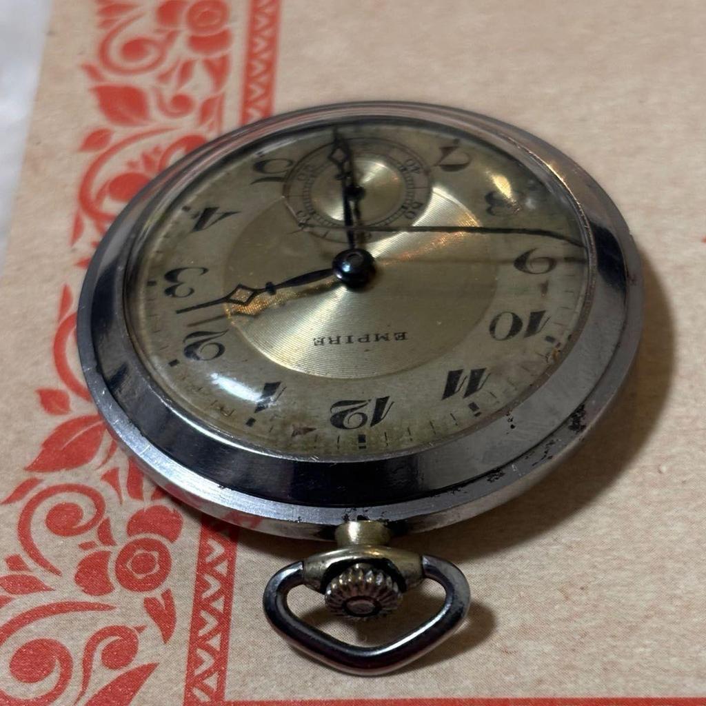 Б/у карманные часы SEIKO EMPIRE, с ручным заводом, антикварные