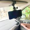Car Sun Visor Camera Mount With Phone Clip For Cell Phone For Hero 12 11 10 9 8 For X3 One X2 Accessories
