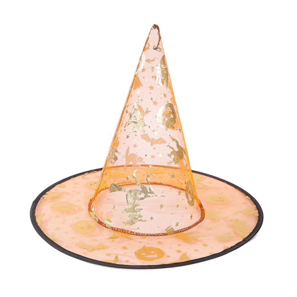 Hot Sale Gauze Halloween Ball Hat Parties Dress Up Cosplay Prop Headwear Costume Props Funny Costume Cap Gift