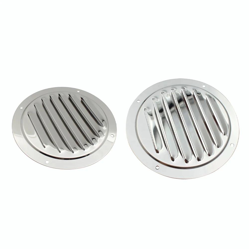 Решетка воздухозаборника из нержавеющей стали, круглая вентиляционная решетка, жалюзи, выход воздуха, кондиционер, системы отопления и охлаждения, вентиляционное отверстие