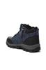 Men's Fashion Faux Leather Wedge Heeled Bootie Trekking Boots Water And Cold Resistant Zipper Fur Shoes