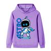 B1337 Детская толстовка с капюшоном для мальчиков и девочек с принтом Astro Bot, повседневная, с длинным рукавом