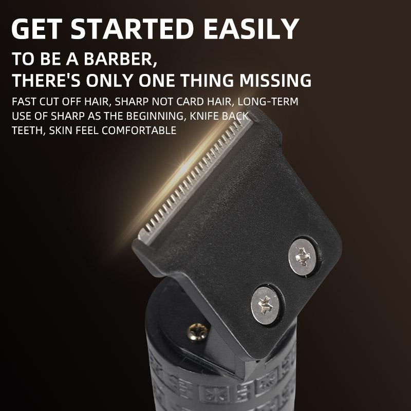 Бритва для стрижки волос для мужчин, аккумуляторная машинка для стрижки, бритва для взрослых, электрическая, винтажная, для дома, с зарядкой через USB, парикмахерская, черный дракон