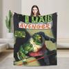 Toxic Avenger  Blanket Quality Warm Soft  Throw Blanket Winter Girls Boys Couch Bed Comfortable Bedspread