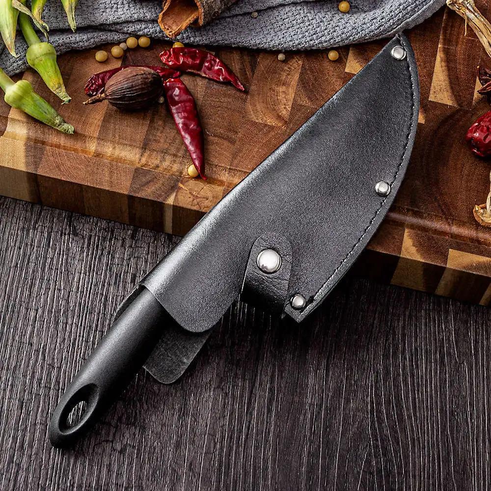 Нож для обвалки из нержавеющей стали, кухонный нож шеф-повара, ручка из АБС-пластика, нож для мясника, кухонные инструменты