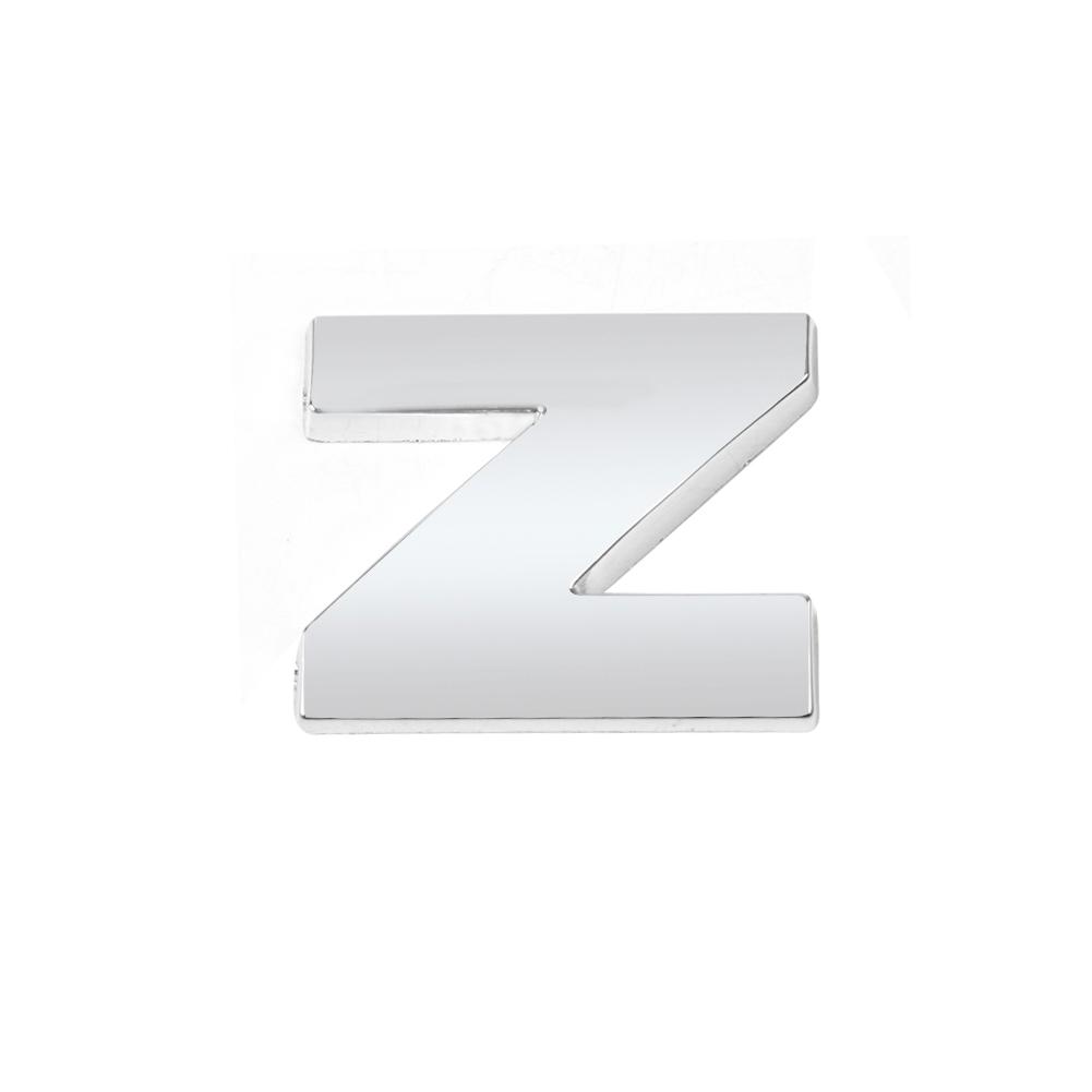 DIY 3D металлическая наклейка с алфавитом, эмблема автомобиля, буква, серебряный значок, наклейка (АЗ&0-9)