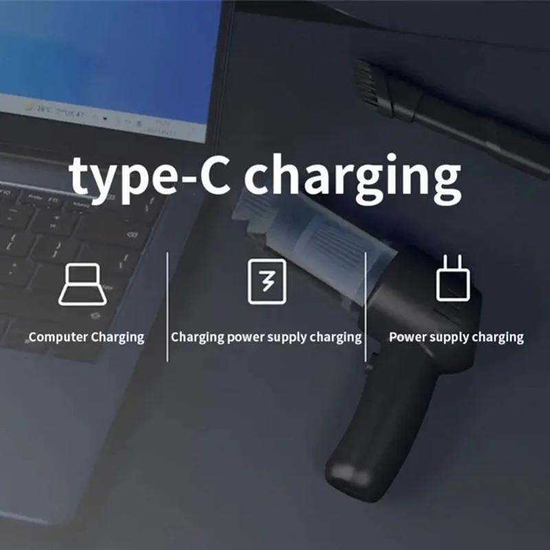 Portable 3-IN-1 Vacuum Cleaner For Multi Purpose Wireless Vehicle Small Household Cleaner Handheld Car Vacuum Cleaner