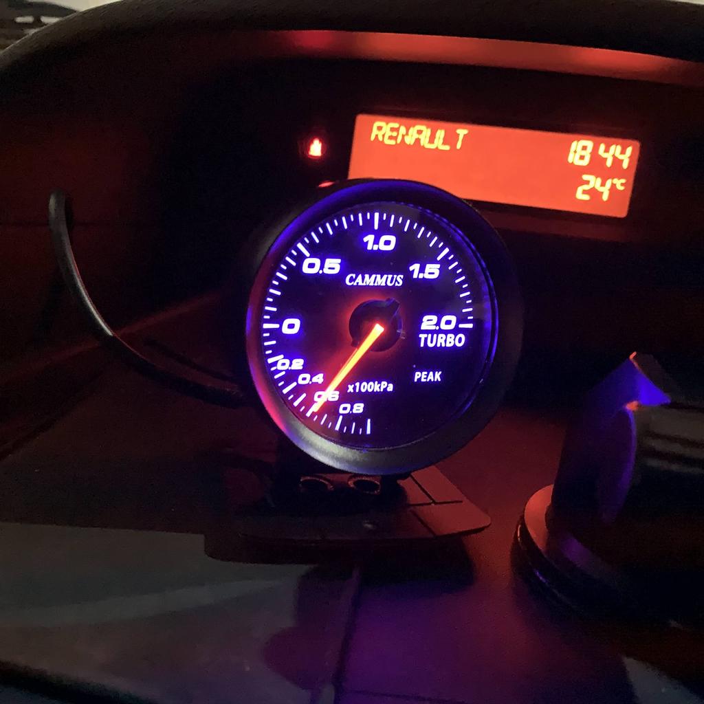 Датчик наддува CAMMUS, 60 мм, OBD2, с функцией смены цвета (Mazda)