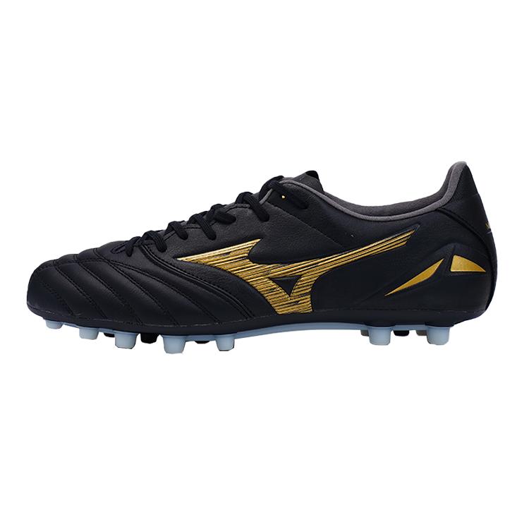 Mizuno Morelia Neo Iv Pro Круглый носок Шнуровка Аг Синтетическая кожа Кожа кенгуру Нескользящие Износостойкие Футбольные бутсы Мужские Футбольные бутсы Черные P1GA233550