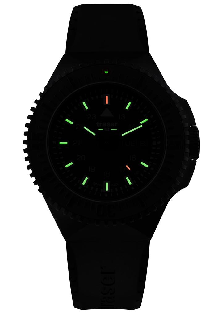 Watch P69 Stealth Black 109855 Black [Tracer] Men's