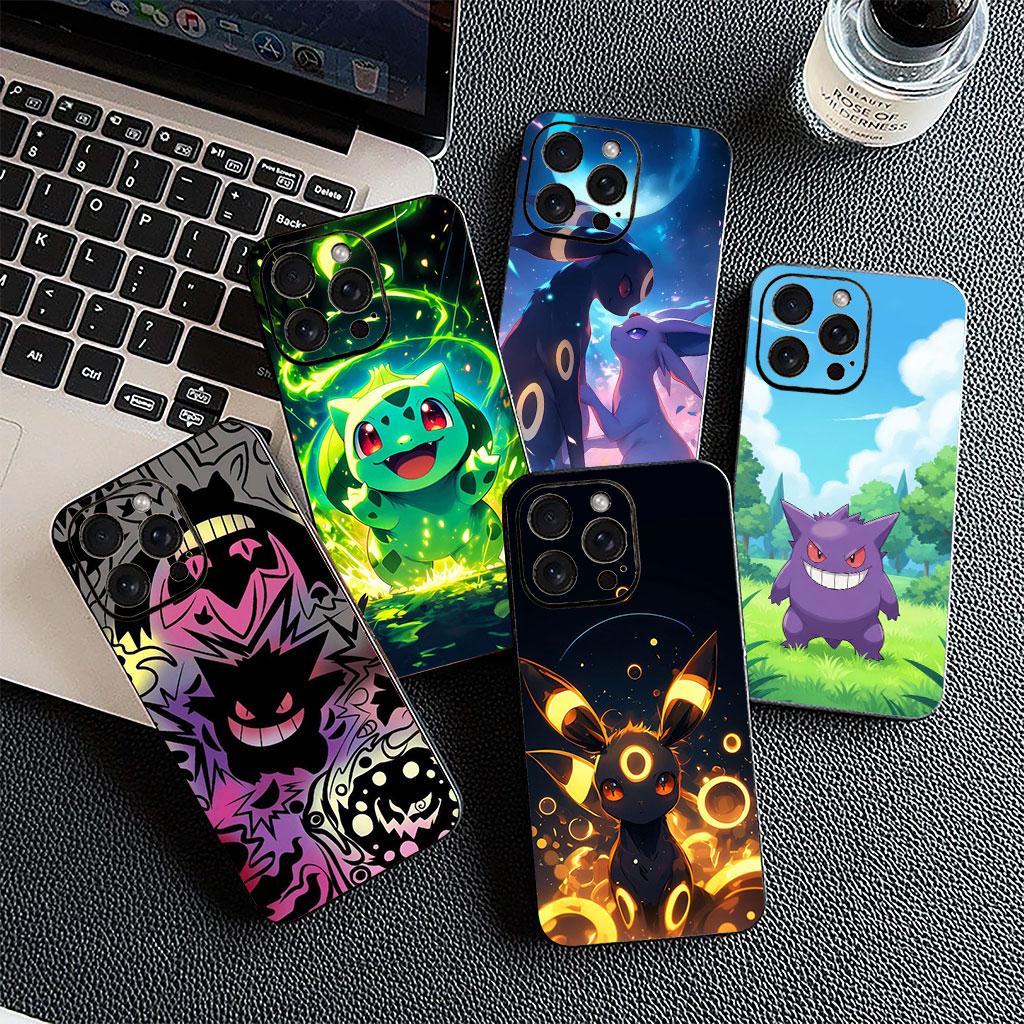 P-Pokemons GO Gengar P-Pikachus Casing Phone Cover for Xiaomi Poco C71 C65 C85 X7 X6 X5 M6 M7 F6 F7 F8 Ultra Pro C75 Case