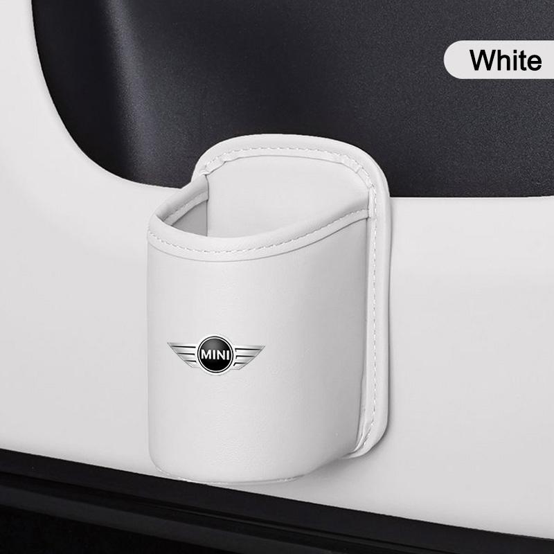 ZES5  Car Door Water Cup Holder Back Seat Drink Rack Storage For MINI Cooper One JCW Works Clubman R55 R56 F55 F56 R57 R58 R59 R60 R50